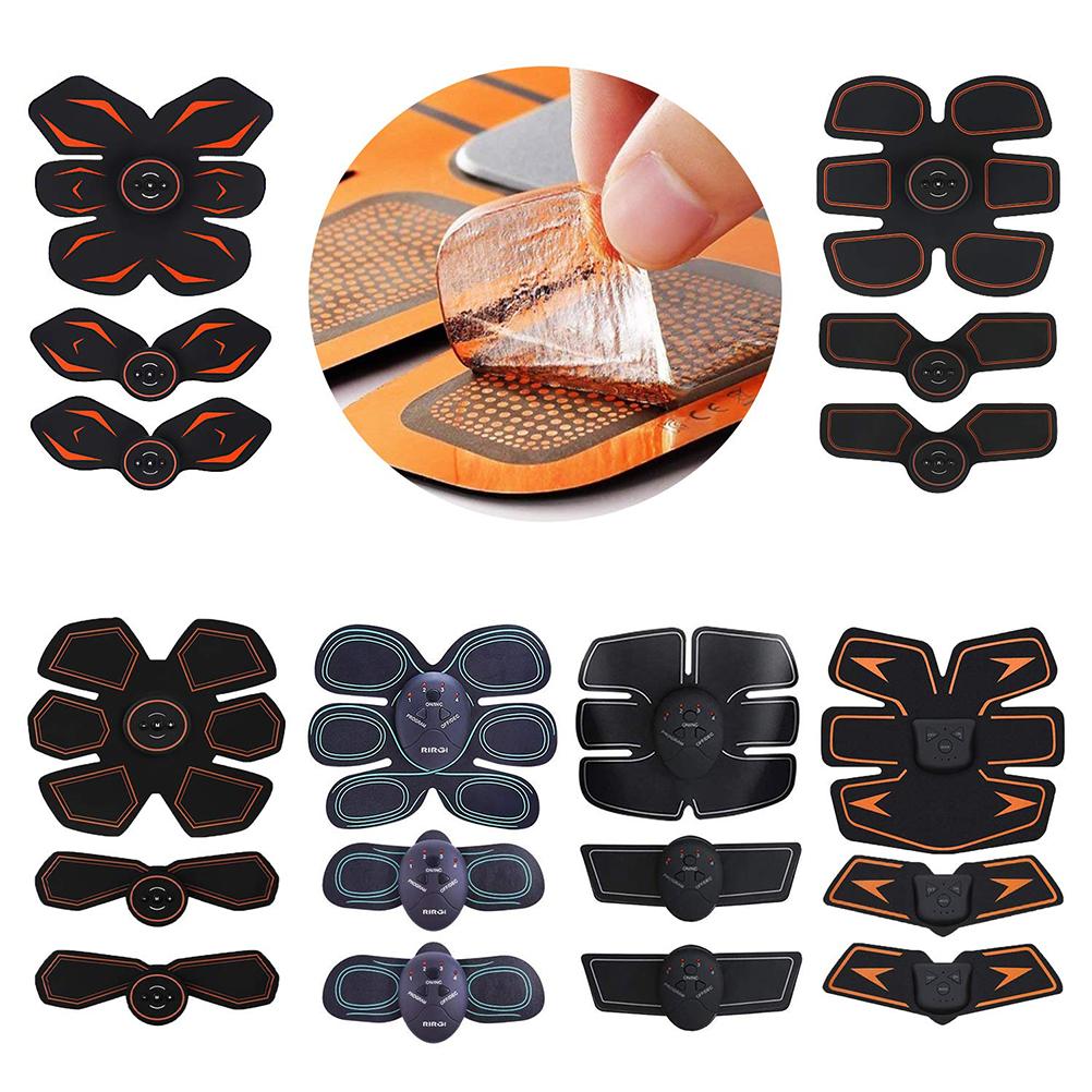 30Pcs EMS Gel Pads Hydrogel Gel Training Replacement Gel Sheets for Abdominal Muscular Electrostimulator