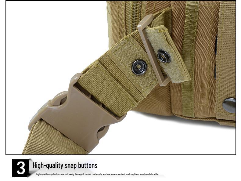 Spot Men's 3P Magic Multifunctional Tactical Waist Bag - Second Gen, Outdoor, Cycling, Shoulder & Mobile Phone Bag