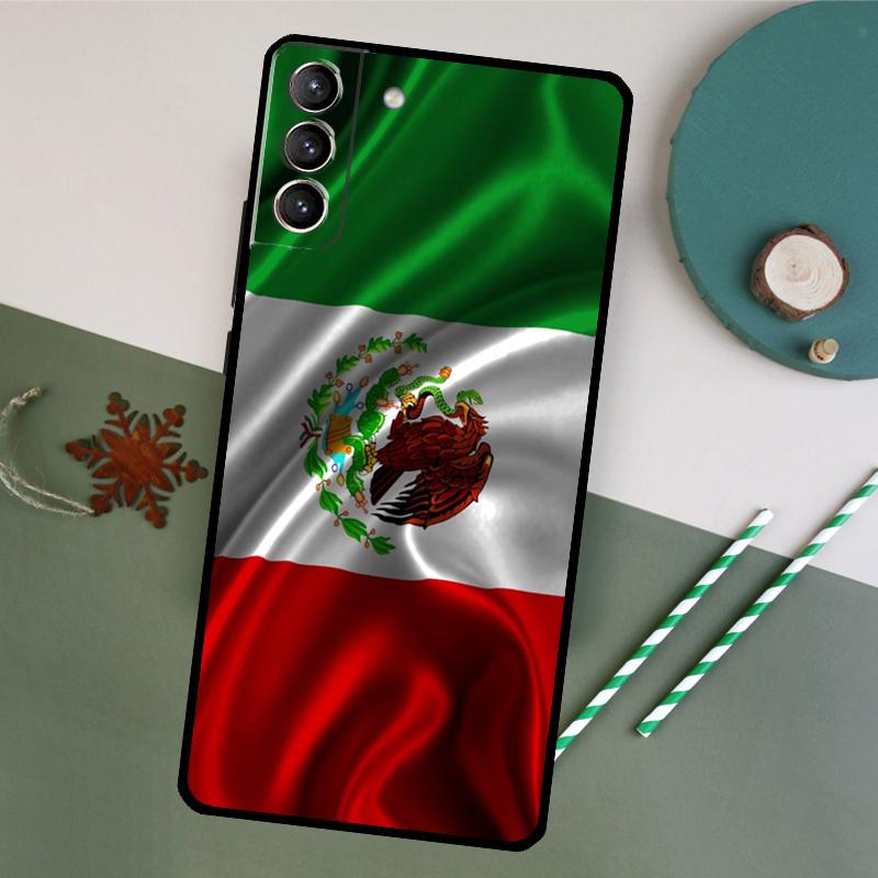 Mexico Mexican Flag Phone Case For Samsung Galaxy S26 S25 Ultra S20 S21 S22 S23 S24 S10 Plus S25 FE Back Cover
