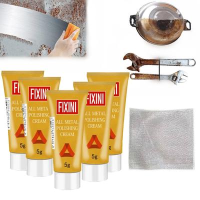 Metal Polish Cream Multi-Purpose for Watches, Brass, Copper, Chrome, Stainless Steel, Ceramic & Pewter