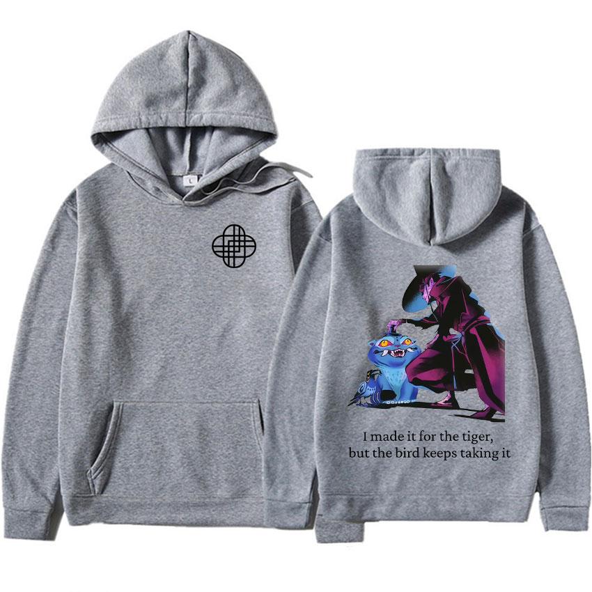 Saja Boys Kpop Chasseurs de Démons Imprimé Je l'ai fait pour le Tigre mais l'Oiseau continue de le prendre Pulls Sweat-shirts Vêtements Y2k