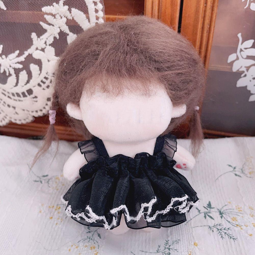 With Black Trim 12BJD Dolls Accessories Lace Cloth 10CM Doll Clothes Toy Outfit   Kids Girls Toys