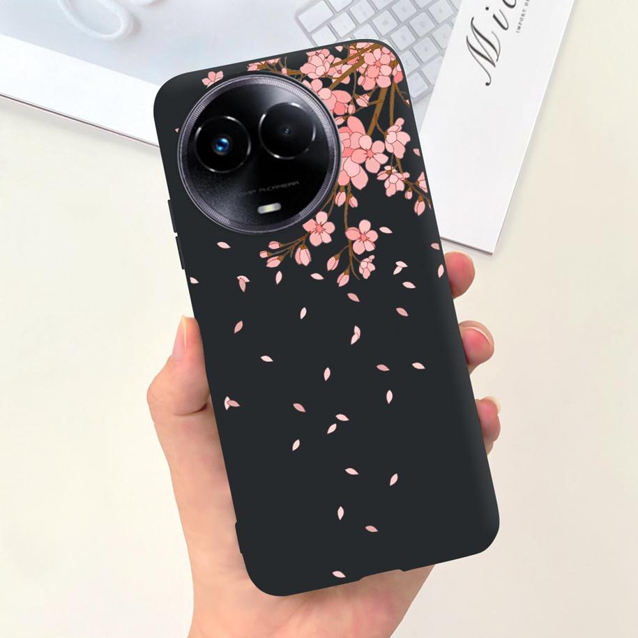 Shockproof Case For Realme 11 5G / Realme 11X Phone Cover Fashion Girls Soft Silicone Funda For Realme11 11 X 2023 RMX3785 Coque