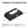Car Tissue Box Armrest Type Leather Organizer Holder Badge Tissue Box For Peugeot 206 208 308 508 106 107 108 2008 3008 5008 207
