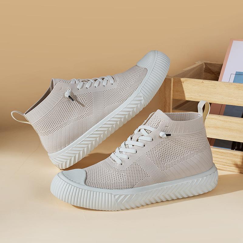 Large size new summer mesh casual board shoes couple sports commute comfortable daily ventilation