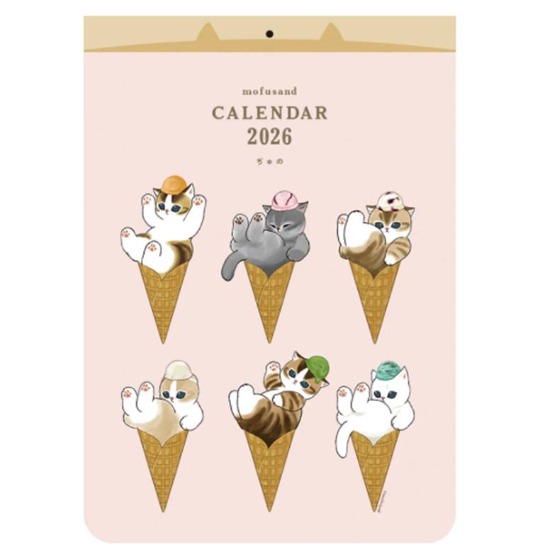 

mofusand Calendar 2026 Japan NEW