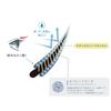 Ainoki Mebuki Presence Lash Mascara - Curl-Up, Keeps Lashes Upward, Easy Cleansing, Naturally Derived Ingredients, Suitable for Sensitive Skin,