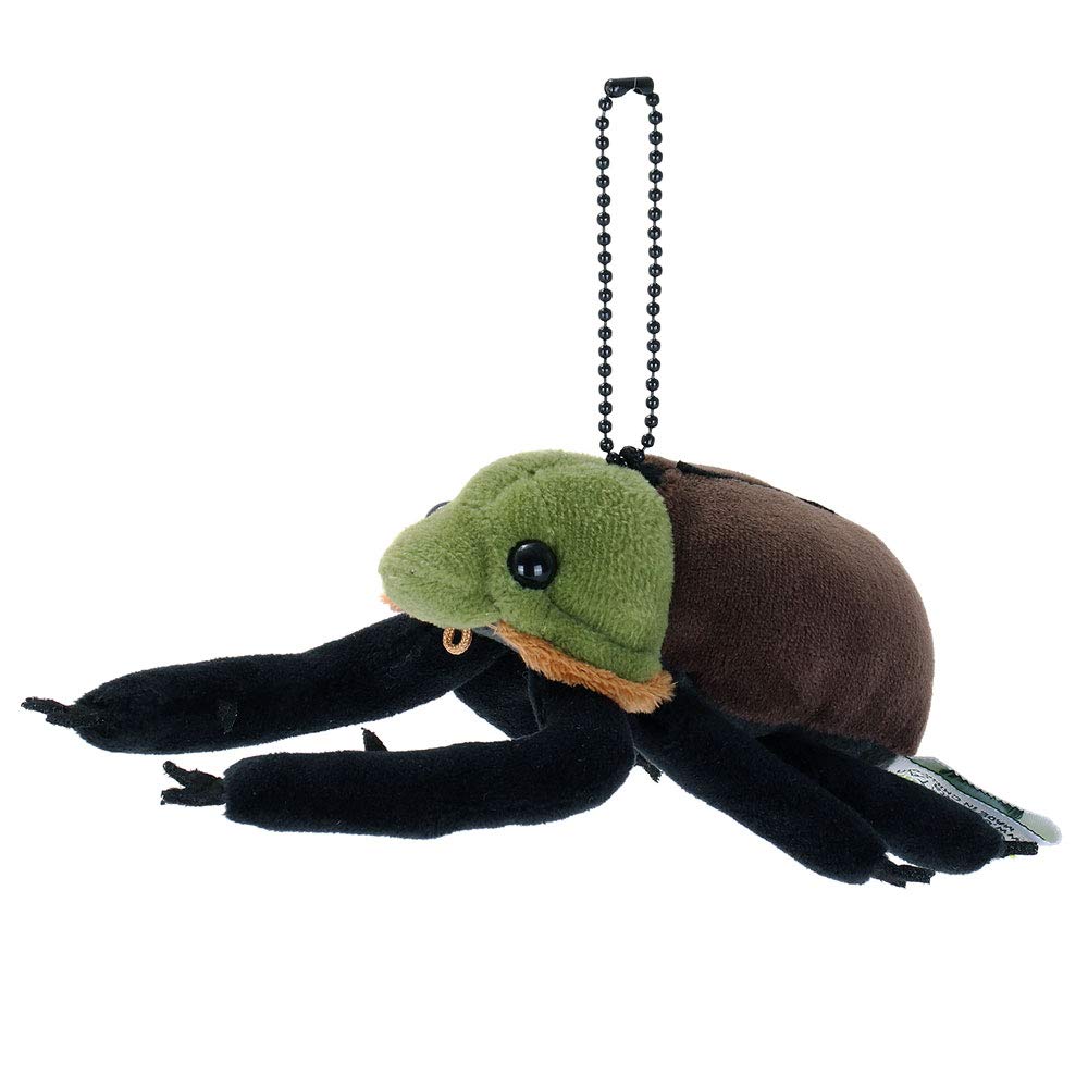 

Каролата Янбару Длиннорукий Жук-скарабей Плюшевый Талисман (Существо Янбару с цепью) Реалистичный брелок-кукла в виде насекомого в подарок (Дважды проверено) рождество