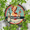 Vintage Cocktail Tin Sign Wall Decor Retro Home Bar Cafe Gift
