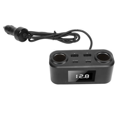 Car Cigarette Lighter Power Adapter Professional Efficient 1 Tows 6 Multi Ports PD QC Fast Charging Head Car Charger