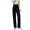 Khaki Wide Leg Pants Women High Waisted Draped Spring and Autumn Summer Straight Casual Suit Pants