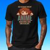 T-Shirt Herren Anime Spruch Motiv Baumwolle Größe S bis 5XL