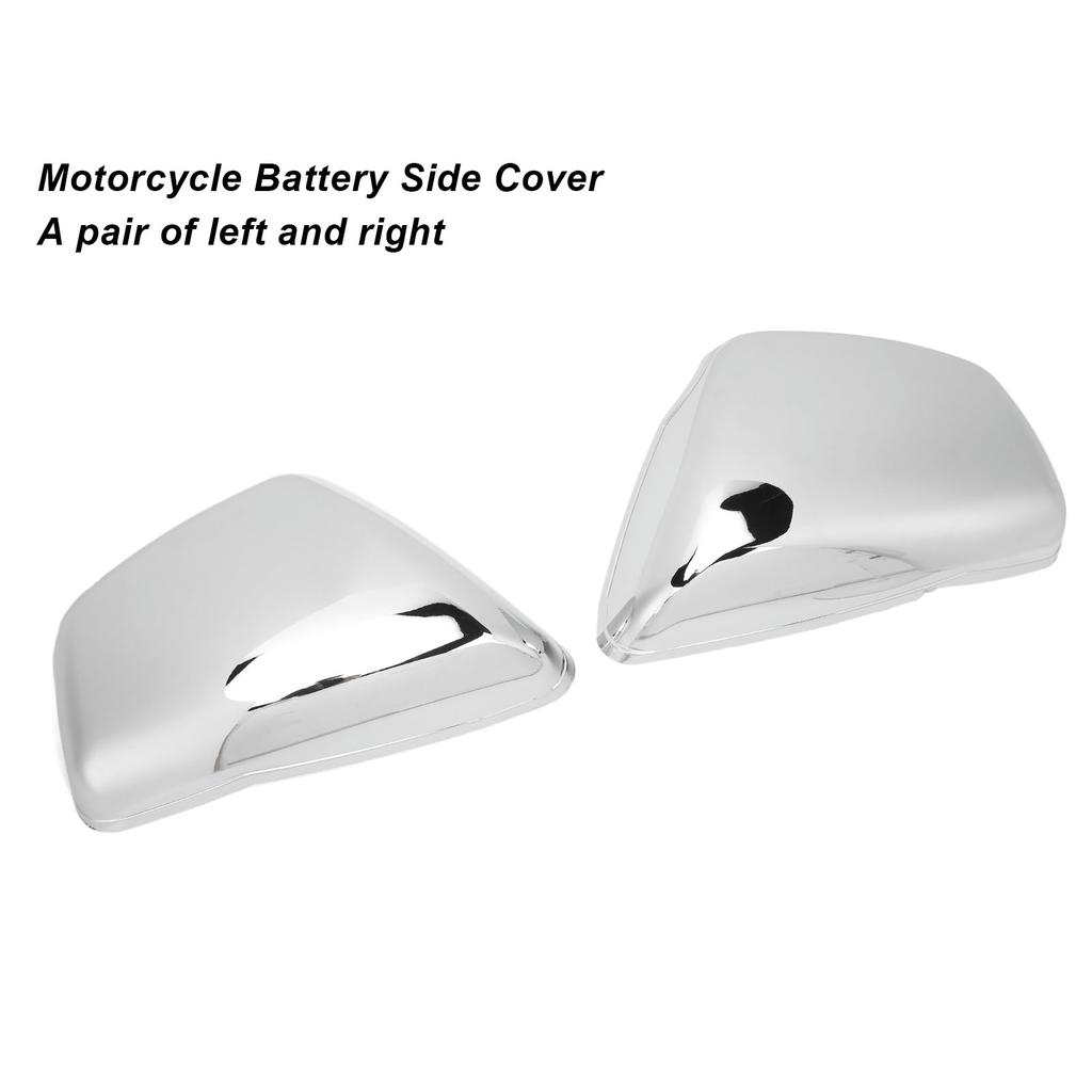 2 Pcs Left and Right Battery Side Cover Light Sturdy Battery Side Fairing Covers  or Replacement for Virago