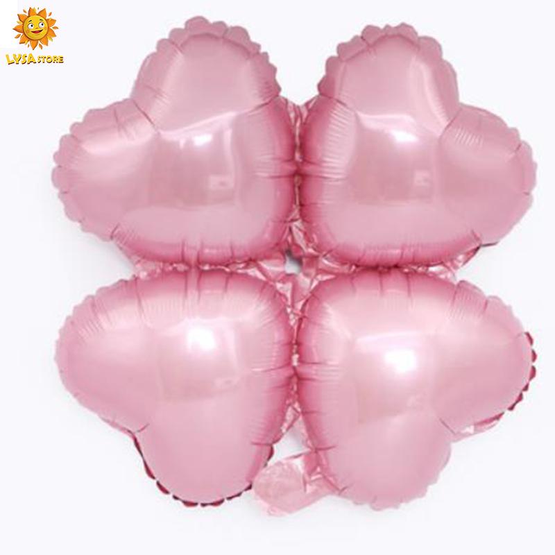 Four-leaf Clover Aluminum Foil Balloons for Wedding Decoration Birthday Party Arch Balloon Anniversary Opening Ceremony