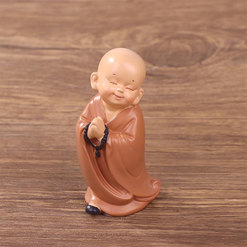 The  Ping An Little Monk Peaceful Little Monk Car Interior Decoration Buddha Zen Monastery Car Accories Str Relief M Driver S