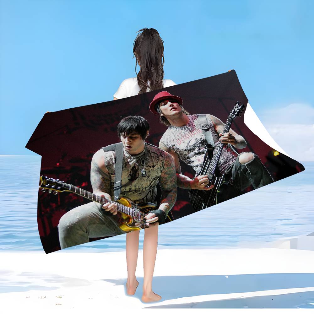 Rock Band A-Avengeds S-Sevenfold Big Microfiber Beach Towels Quick Dry Towel Sand Beach Towels Pool Towel for Travel Swim Pool Yoga