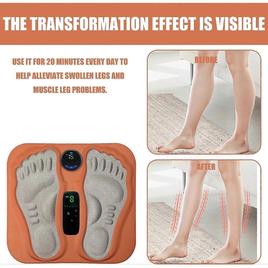 Foot Massager 3D Pro 6 Modes 15 Intensity Levels Home Effectively Relieves Foot Discomfort and Leg Muscle Pain