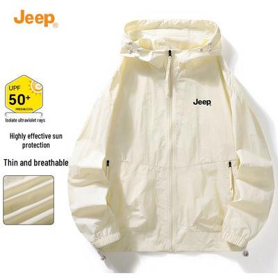 Jeep Lightweight Sun Protection Hooded Jacket