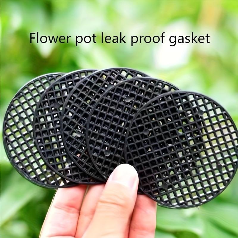 50pcs Heavy-Duty 1.77-Inch Round Plant pot liners - Leakproof, Insectproof, Breathable Drainage Mats with Circular Mesh Base