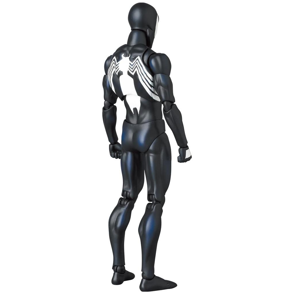 MAFEX Schwarz Kostüm Comic ca. 155mm Action Nr.147 Spider-Man Ver. große, vorgemalte Figur.