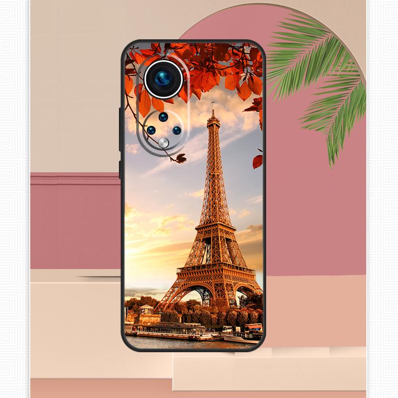 France Paris Eiffel Tower Case For Honor Magic 7 Lite 5 6 8 Pro Honor 400 200 X9c X9b X9a X8b X8a X8c 50 70 90 Cover