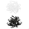 100 Pcs Plastic Clasps Socks T Shirt Clothing Display Hangers