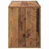 Shoe Rack with Bench Reclaimed Wood Look 75 X 35 X 45 Cm Engineered Wood