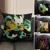Cool NNine SolsS Game Cushion Cover Natural Linen Organic Fabric DoubleSided Printing Sofa Home Decor Gift Pillow Case