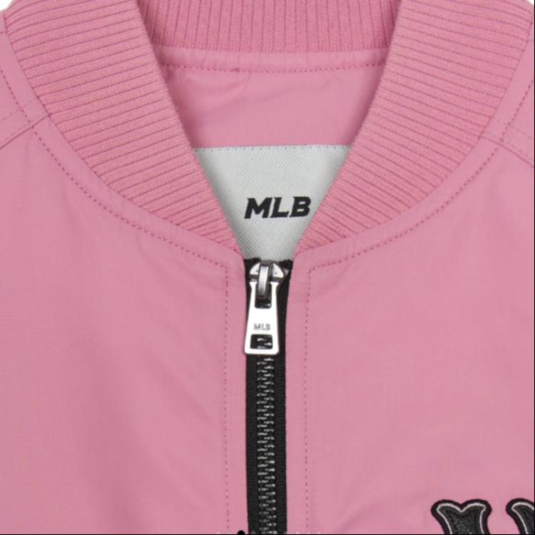 New MLB Basic New York Yankees Jacket Women's All Over Print Pink 3FJPB0151-50PKP