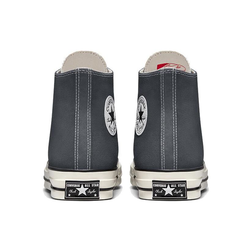 Converse Chuck 70 Vintage High Iron Grey Egret Black Unisex Sneakers A01449C