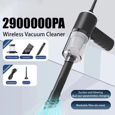 3 In 1 Integrated Suction And Blowing Vacuum Combination Vacuum Cleaner USB Charging Small Car Household Vacuum Cleaner