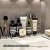 Stainless Steel Bathroom Skincare and Sundries Organizer for Washbasin Countertop