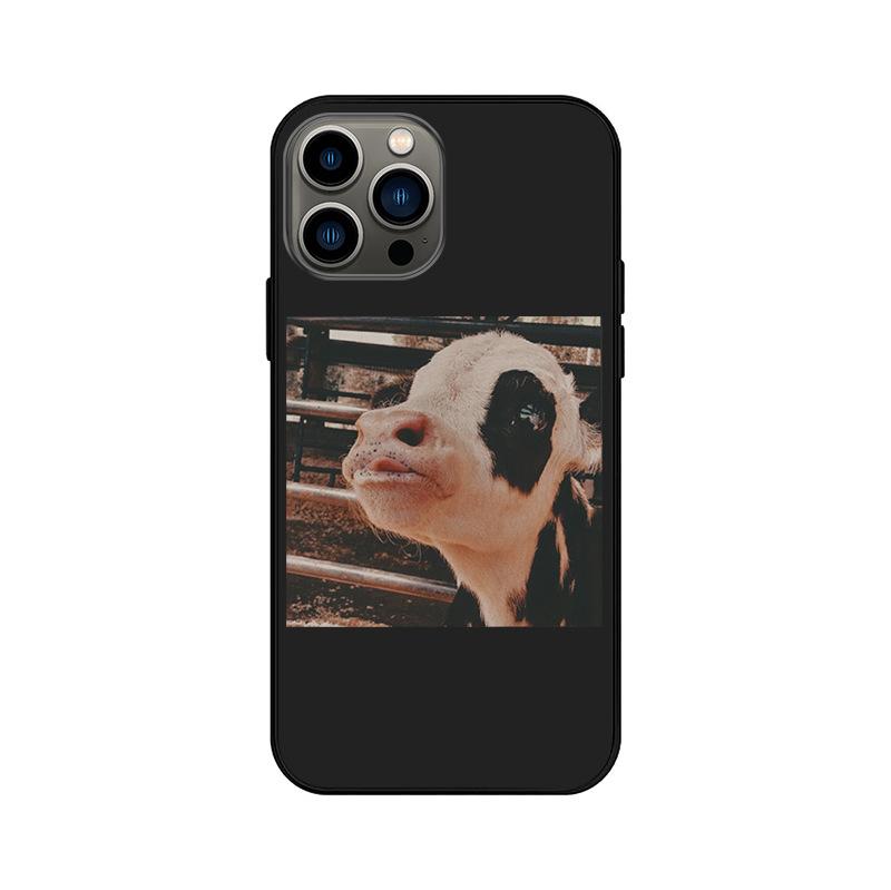 

Прекрасный мягкий анимационный модный телефон для Iphone 12 6 XS 11 Mini 13 7 XR X 8 Max Pro 14 Plus 6s, мягкий силиконовый чехол из ТПУ Iphone13 миндальный