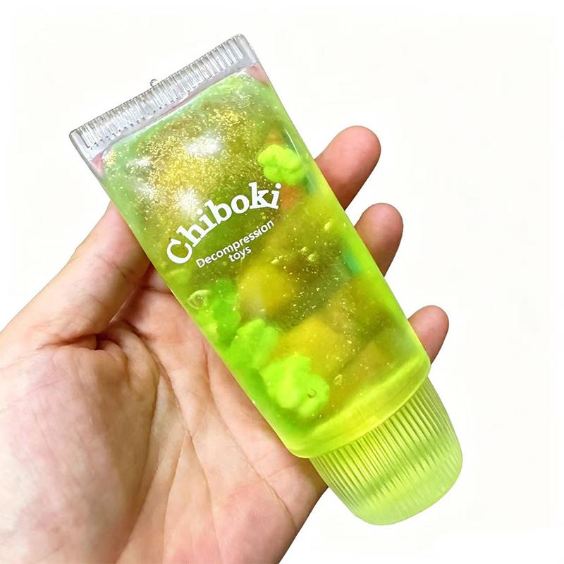 Toothpaste Shapeable Squishy Stress Ball Soft Vaseline Feel Non-Bounce Fidget Toy Asmr Anti Stress Relief Gift For Adults