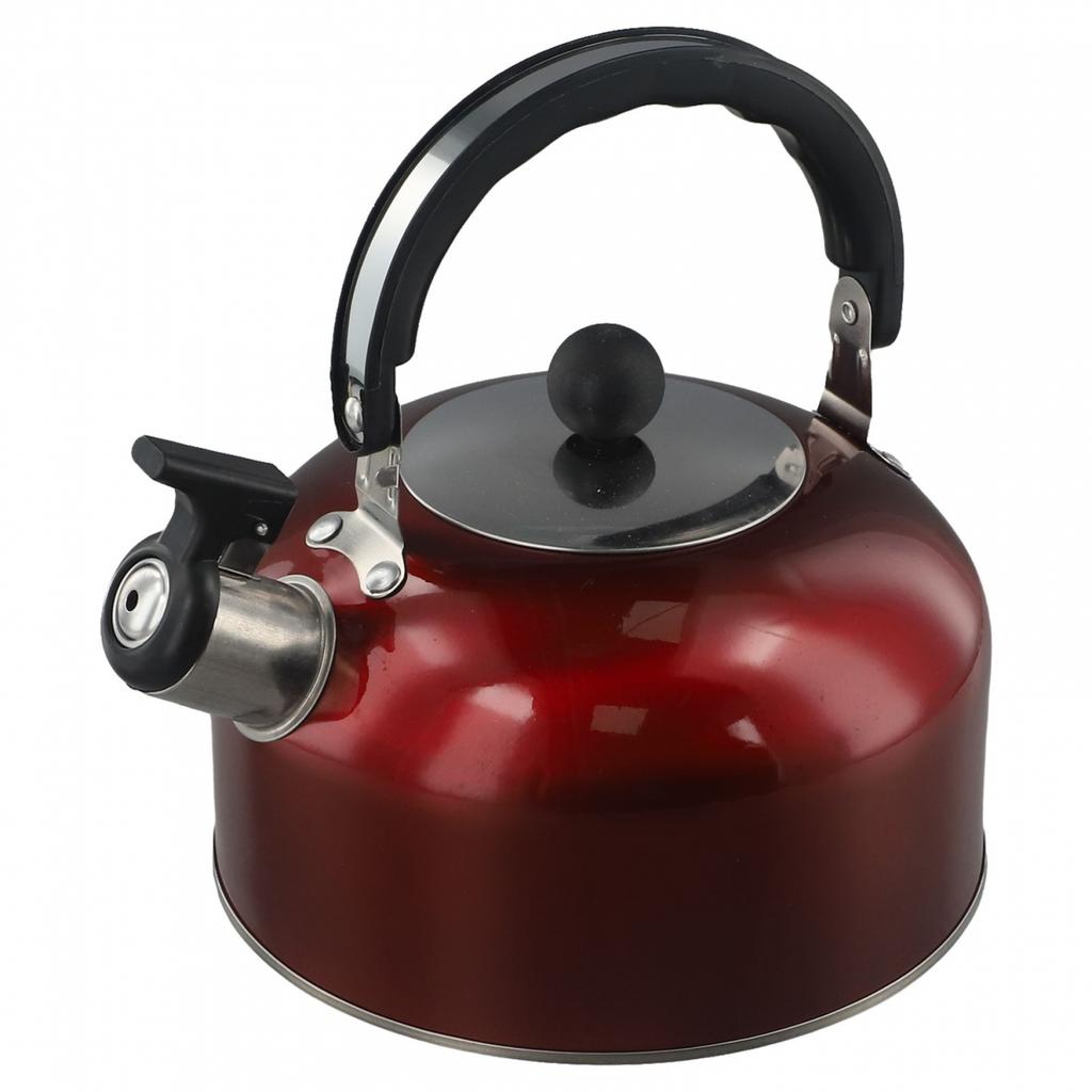 2L Whistling Kettle Stainless Steel Stovetop for Gas Electric Induction