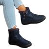 Fashion Snow Women Boots Comfortable Women's Boots Waterproof Women Shoes Zipper Shoes Woman Soft Fur Women's Winter Boots Botas Mujer