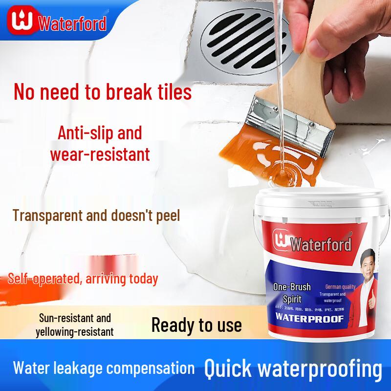 Waterpu Transparent Waterproof Bathroom Sealant