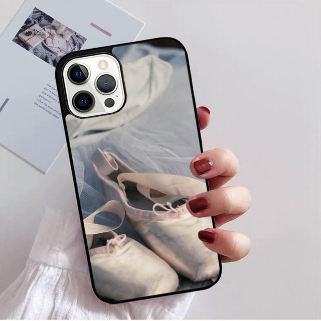 Ballet Ballerina Dance Shoes Phone Case Back Cover for iPhone 17 Air 16 15 14 13 11 12 Pro Max PlusS Shell Coque