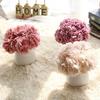 5tops / Bunch Simulation Peony Flower Bouquet To The Beam Simulation Flower Home Decoration Crafts W