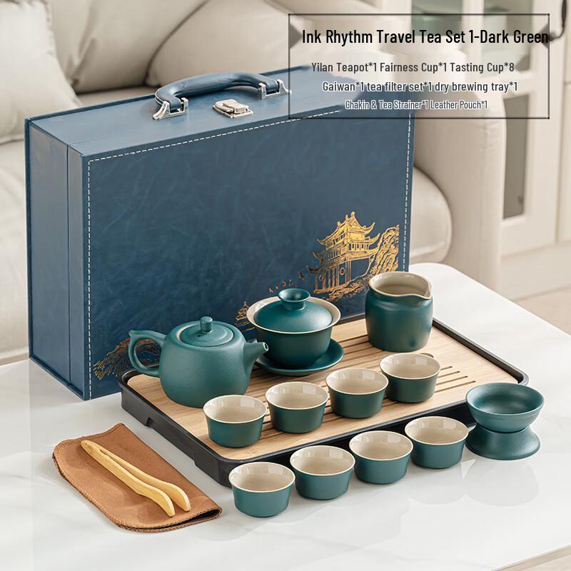 

Xunyi Black Pottery Gongfu Tea Set