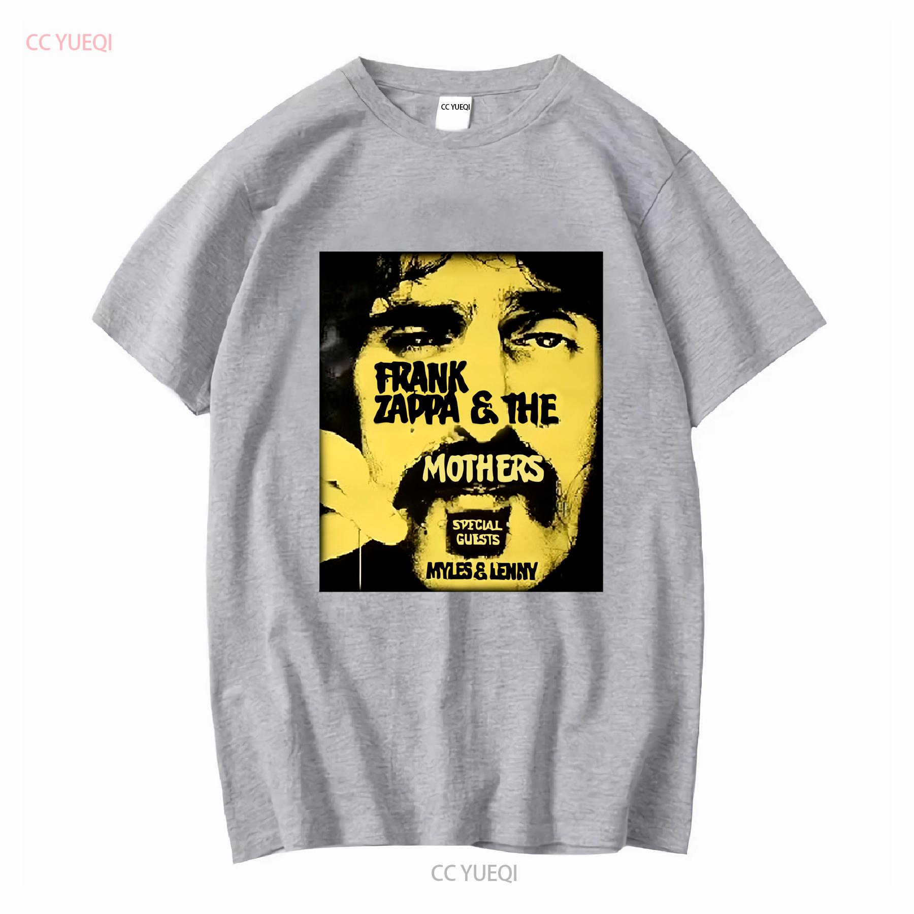 GUOYAN TOP Nieuw Populair Frank Zappa Familie Mannen S 5XL T-shirt 1NG878 lange of korte mouwen vintage Gewassen Casual Stretch grafisch 4XL
