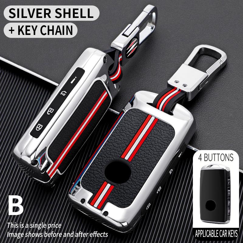 Zinc Alloy Car Key Case Cover Protective Shell Fob For Mazda 3 Alexa CX4 CX5 CX-5 CX8 CX-30 CX30 2019 2020 Remote Key Protector