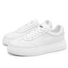 2025 new breathable spring thick-soled white shoes versatile youth board shoes casual Korean version lace-up shoes trendy shoes