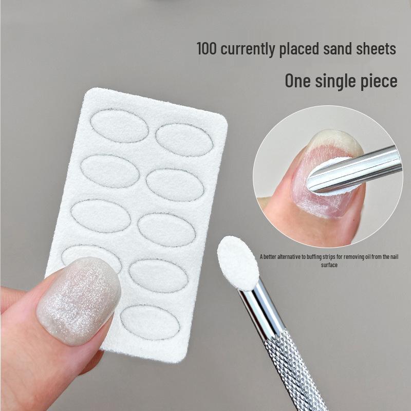 Russian Double-Headed Steel Pusher: Dead Skin Remover & Nail Polish Remover, Pre-Sanding Tool for Nail Art