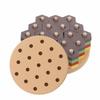 Creative Hamburger Puzzle Building Toys Wood Blocks Hamburger 3D Blocks  Children Early Learning