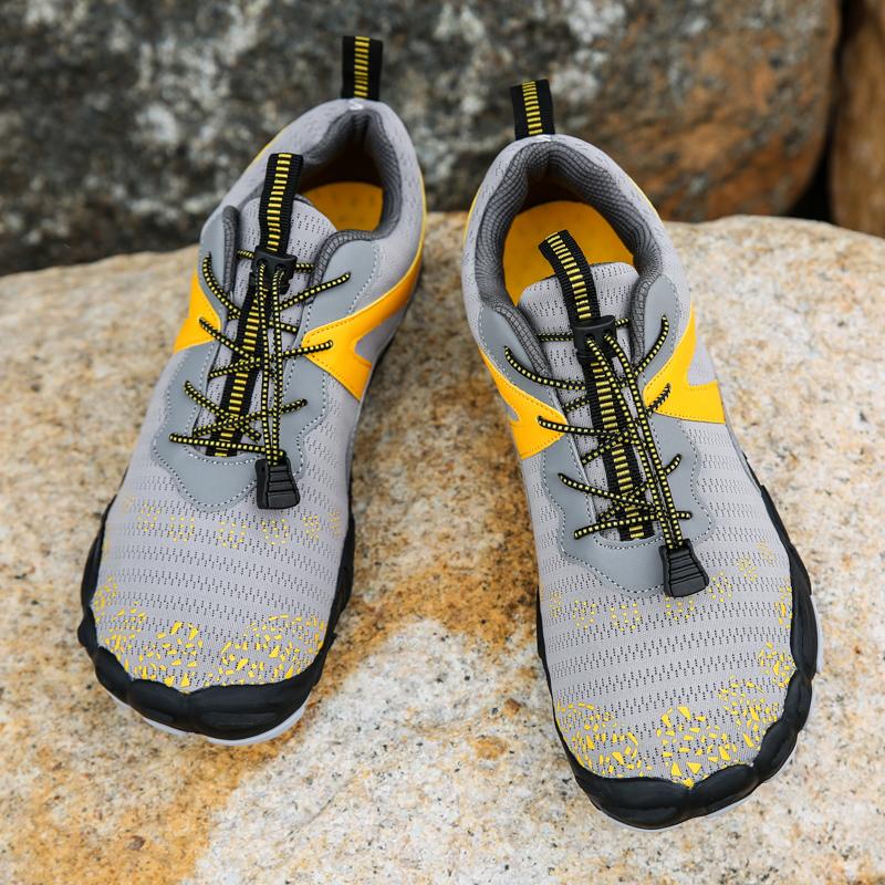 Herren Barfuß Wanderschuhe Damen Outdoor Sneaker zum Klettern Trekking Unisex Rutschfest Fitnessstudio Cross-Training Sportschuhe