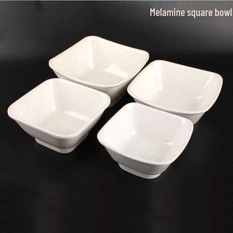 Japanese Style Melamine Square Serving Bowl