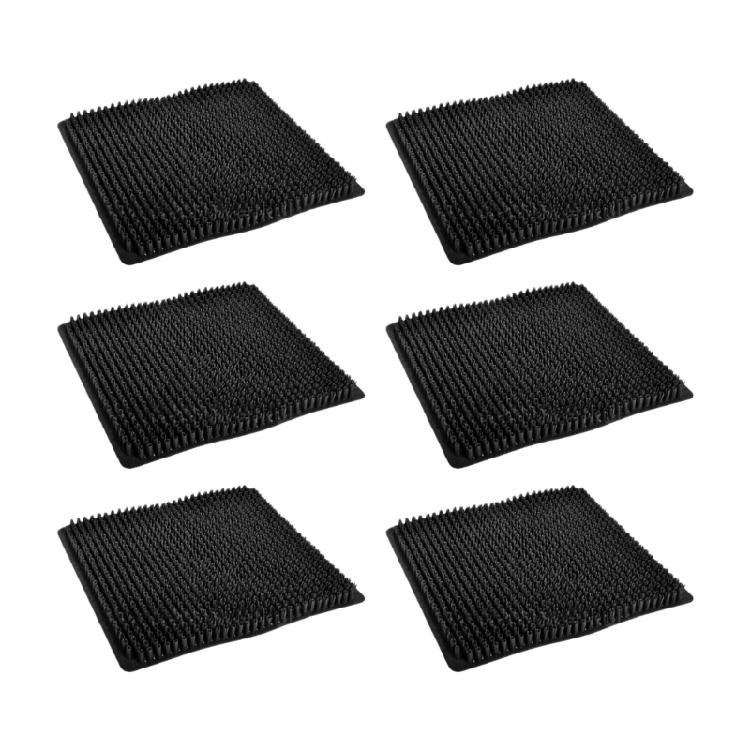 Eggs Laying Pad for Chicken Pack of 6 Plastic Nesting Mats Washable Reusable Poultry Backyard Nesting Essentail