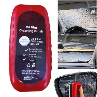 Autoscheibenreiniger Entfernt Schmutz Glaspolierer Auto Glas Ölfilmentferner Leistungsstarke Entfernung von Ölfilmflecken auf der Windschutzscheibe