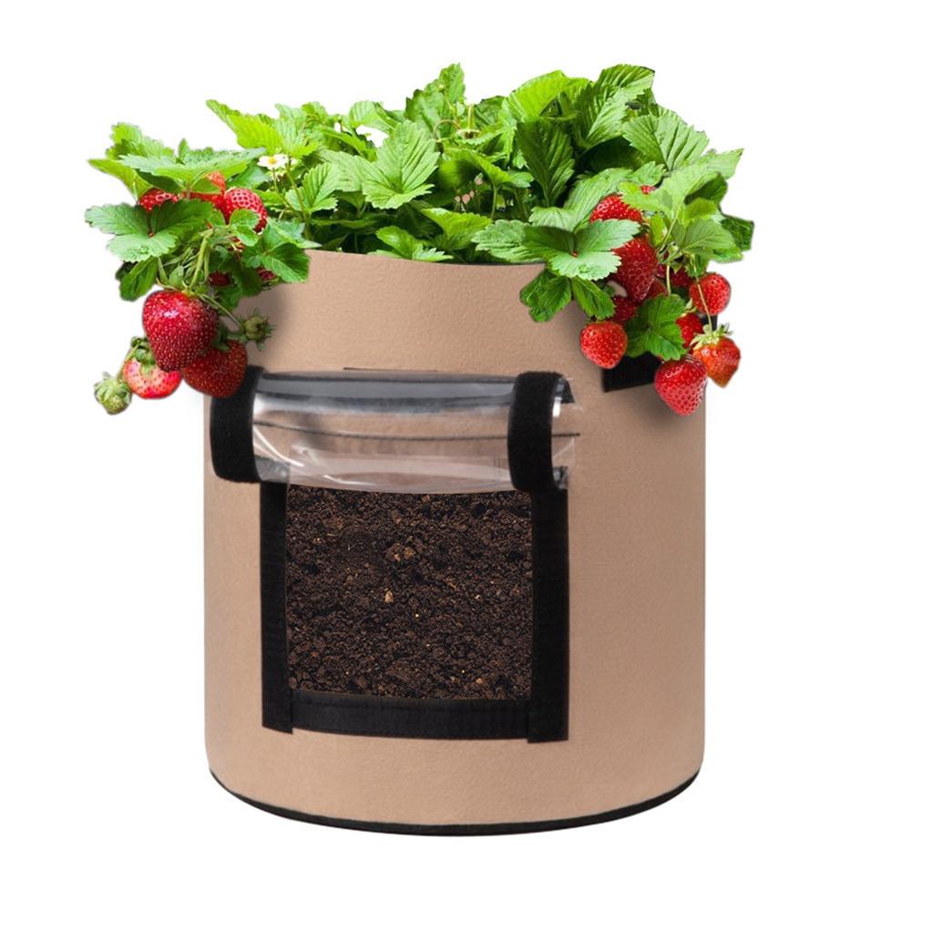 DIY Potato GrowPlanter FeltCloth Planting Container Bag Thicken Garden Pot